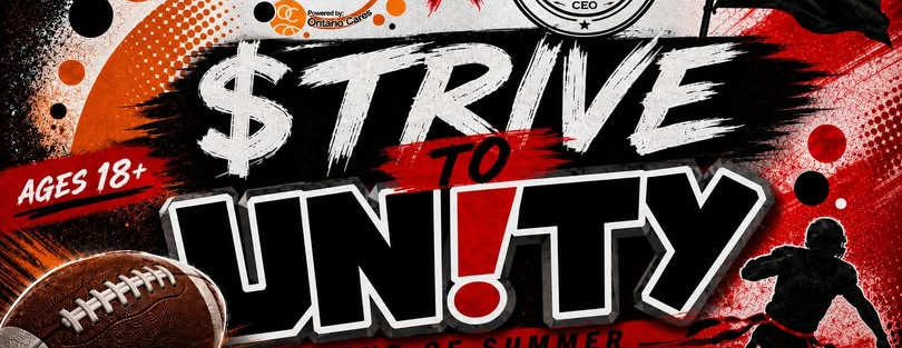 $TRIVE TO UN!TY: End of Summer Flag Football Fundraiser